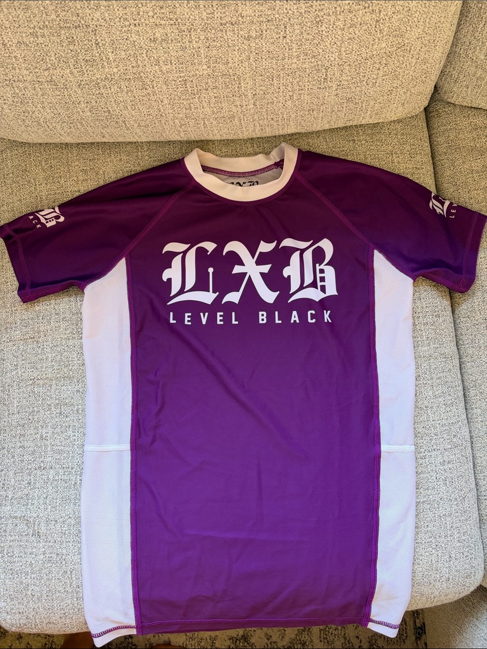 Level Black Rashguard
